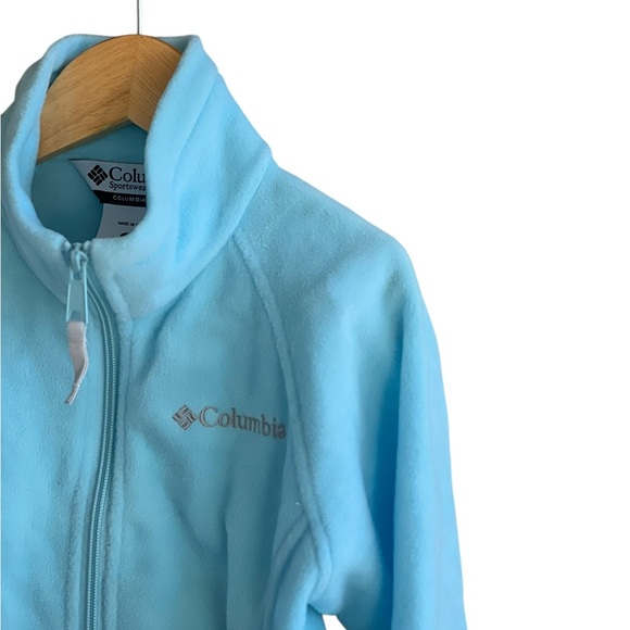 Columbia Sky Blue Benton Fleece Springs Jacket - Picture 5 of 8